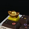 2024 MG Gold Ingot Resin Artisan Keycaps Handmade ESC Keycap for Mechanical Keyboard