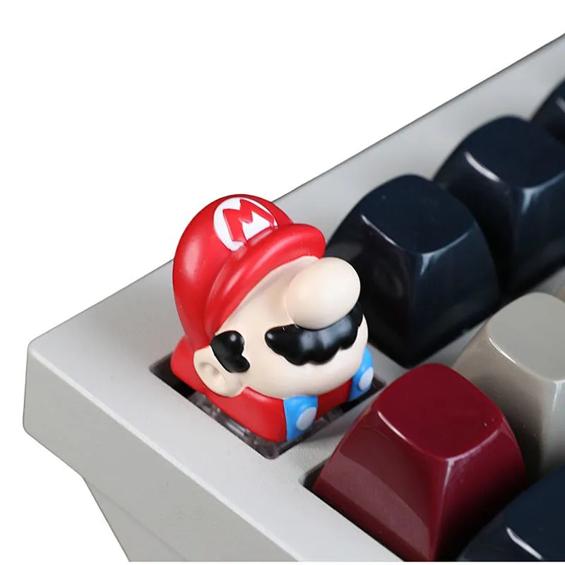 3D Printed Resin Handmade Artisan Keycaps ESC Replacement Cartoon Cute Decoration  Customization Mechanical Keyboards Gaming