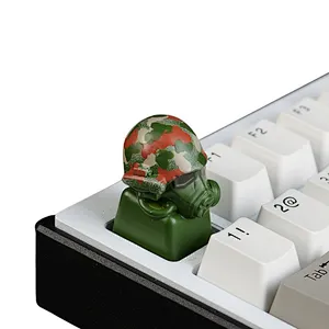 3D Printed Resin Handmade Artisan Keycaps ESC Replacement Cartoon Cute Decoration  Customization Mechanical Keyboards Gaming