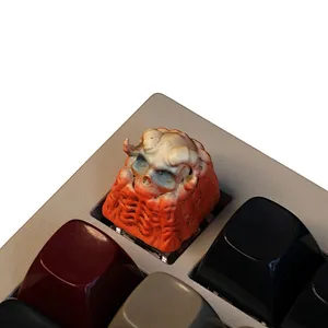 3D Printed Resin Artisan Keycaps for Keyboard Decoration Handmade  Support Customization  Gaming Mechanical Keyboards