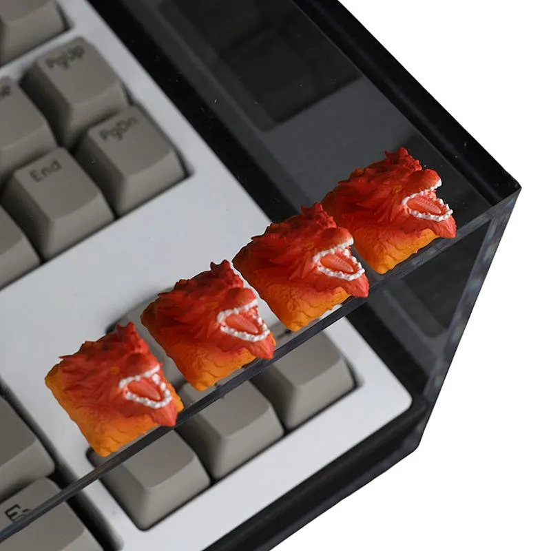 3D Printed Resin Handmade Artisan Keycaps ESC Replacement Cartoon Cute Decoration  Customization Mechanical Keyboards Gaming