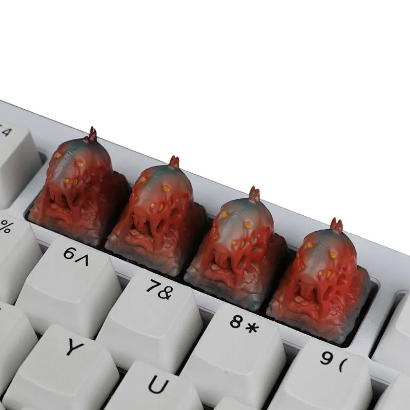3D Printed Resin Artisan Keycaps for Keyboard Decoration Handmade Support Customization Mechanical Keyboards Gaming