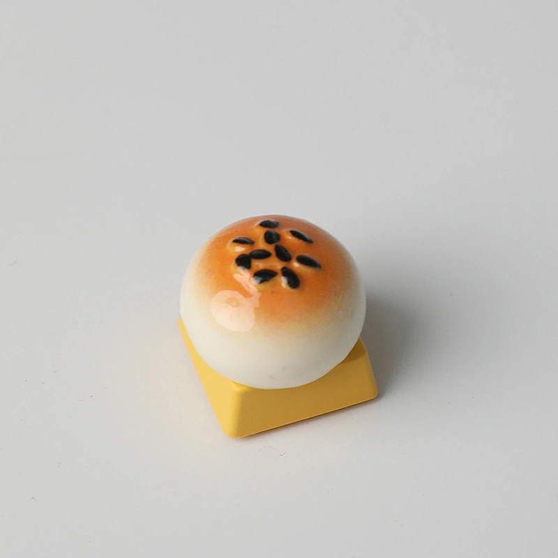 Customization 3D Printed Stereo Keycaps Cute Handmade Desserts Cartoon Personalized Resin Monoblock Custom Mechanical Keycaps