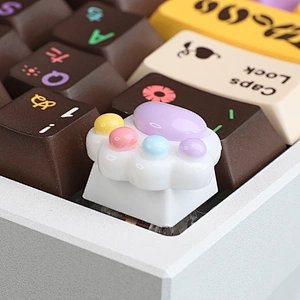 3D Printed Resin Artisan Keycaps for Keyboard Decoration Handmade  Support Customization  Gaming Mechanical Keyboards