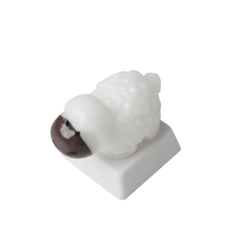 3D Printed Resin Artisan Keycaps for Keyboard Decoration Handmade  Sheep Support Customization  Gaming Mechanical Keyboards