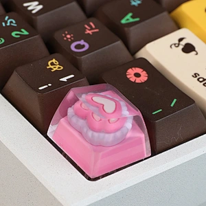Drop Finish Resin Artisan Keycaps for Keyboard Decoration Handmade Support Customization