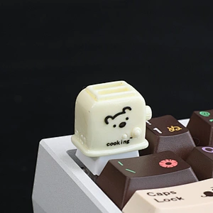 2024 MG Toaster Machine Resin Keycaps Handmade ESC Keycap for Mechanical Keyboard