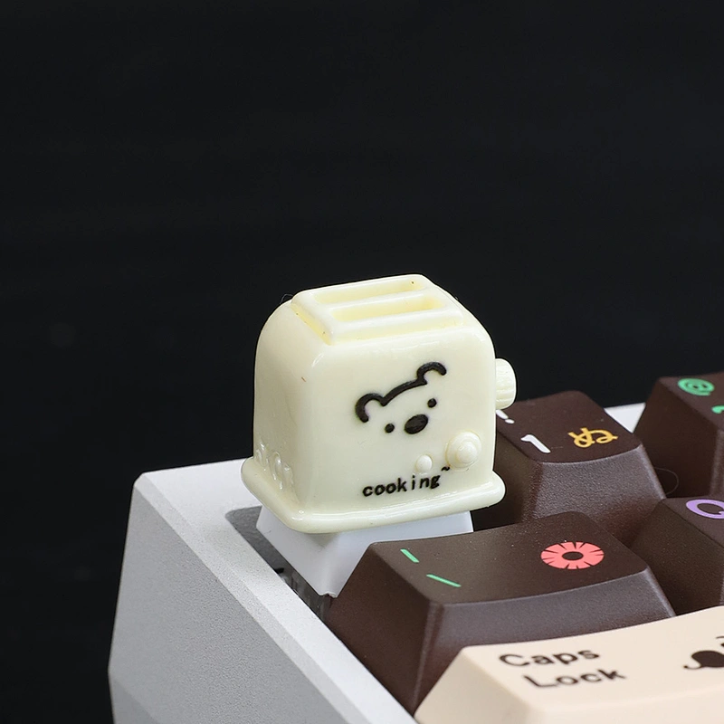 2024 MG Toaster Machine Resin Keycaps Handmade ESC Keycap for Mechanical Keyboard