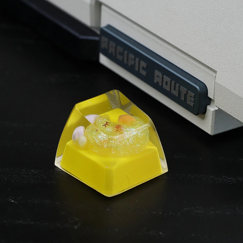 2024 MG Mechanical Keyboard Keycap Transparent Keycap Fog Style for MX Mechanical Keyboard