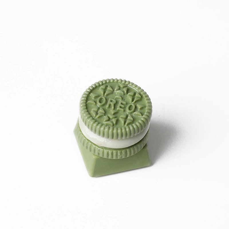 Customization 3D Printed Stereo Keycaps Dessert Oreo Cross Personalized Resin Monoblock Custom Mechanical Keycaps