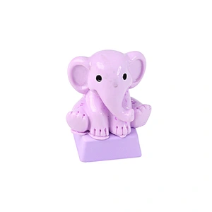 Customization 3D Printed Stereo Keycaps Cute Elephant Cartoon Personalized Resin Monoblock Custom Mechanical Keycaps