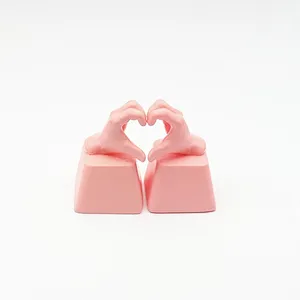 Mechanical Keyboard  Customization Gaming 3D Printed Love Resin Handmade Artisan Keycaps ESC Replacement for Keyboard Decoration