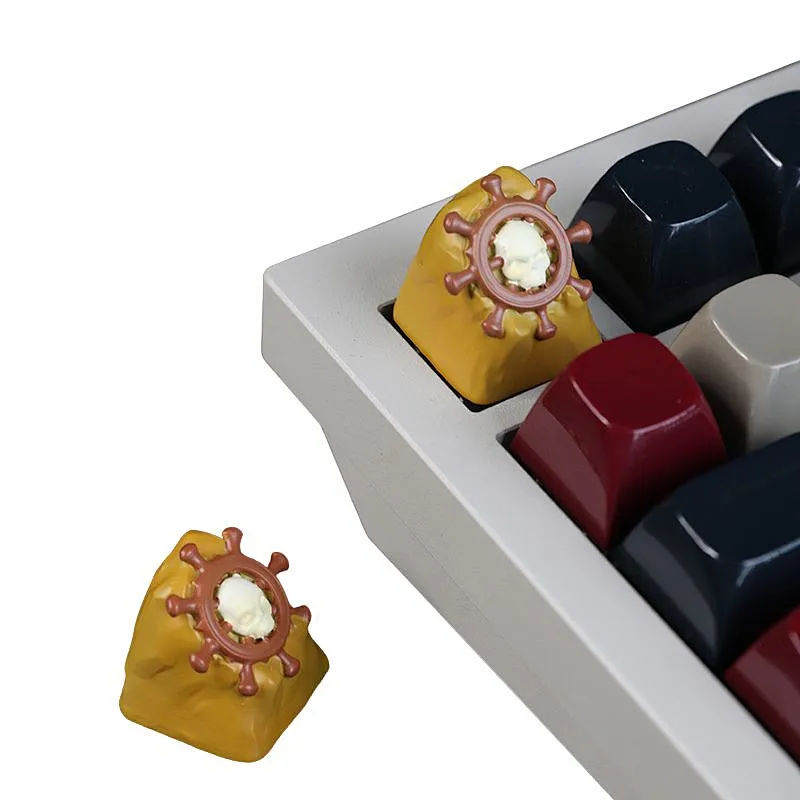 3D Printed Resin Artisan Keycaps for Keyboard Decoration Handmade Support Customization Mechanical Keyboards Gaming