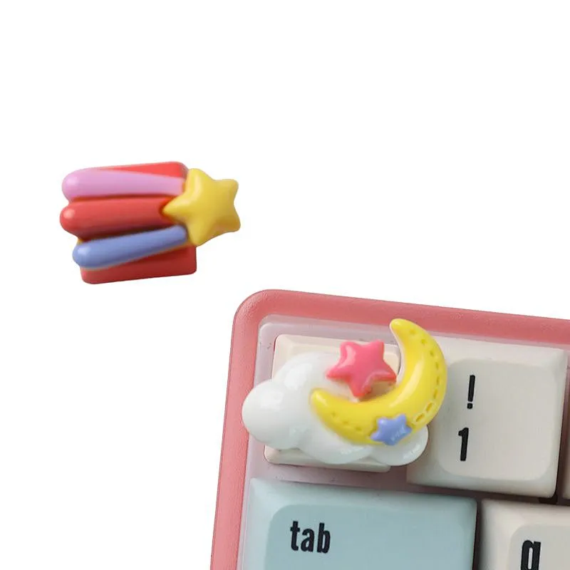 Customization 3D Printed Stereo Keycaps Cute DIY Cartoon Personalized Resin Monoblock Custom Mechanical Keycaps
