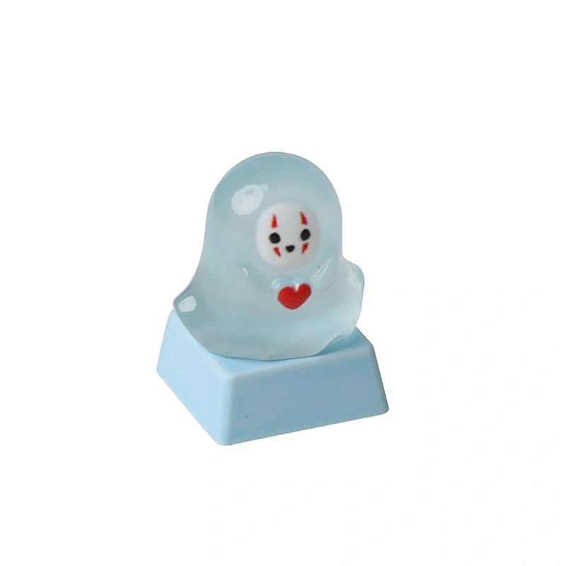 Customization 3D Printed Stereo Keycaps Cute DIY Cartoon Personalized Resin Halloween Ghosts Custom Mechanical Keycaps