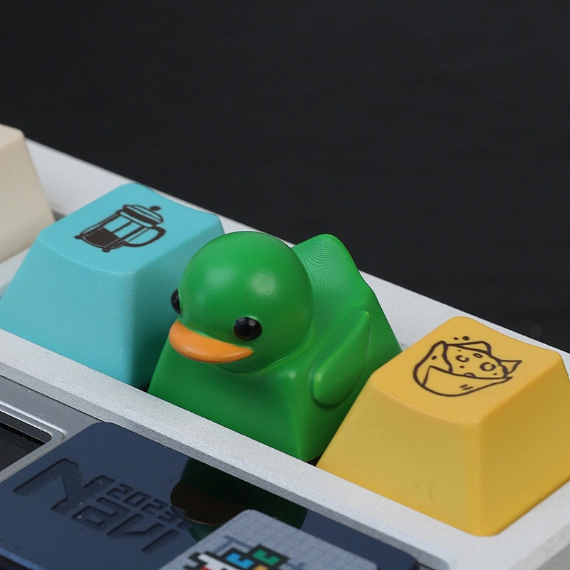 Duck Keycaps Resin Handmade Painting Custom Keycaps Handmade ESC Keyboard Key Caps