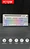 Mechanical Anti-ghost Led Rgb Usb Gaming keyboard,TKL keyboard Wired Wireless BT Three Modes