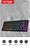 Membrane Anti-ghost Led Rgb Usb Gaming Keyboard,TKLWiredKeyboard