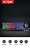 Membrane Anti-ghost Led Rgb Rainbow Usb Gaming Keyboard And Rgb Backlit Mouse Combo , Wired Kit
