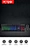 Membrane Anti-ghost Led Rgb Rainbow Usb Gaming Keyboard And Rgb Backlit Mouse Combo , Wired Kit