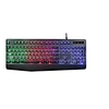 Most Popular Membrane Led Rgb Usb Slim Backlit Pc Peripherial Type c Mechanical Gaming Wired Keyboard