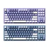 Support Printing Logo Wired 100-Key RGB LED Backlit Gaming Mechanical Keyboard USB Interface New Desktop