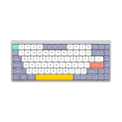 XK31B New 75% Wireless Mechanical Keyboard with Gateron Switch RGB Backlit USB-C Interface 2.4Ghz Compatible with for & Mac