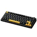 EWEADN K75 75% Layout CNC Aluminum Mechanical USB RGB Backlit Hot Swappable Gateron Switch Tri Mode Gaming New Kailh Desktop