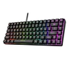 New Most Popular Membrane LED RGB USB Type-C Slim Backlit Waterproof PC Peripheral Gaming Wired Keyboard