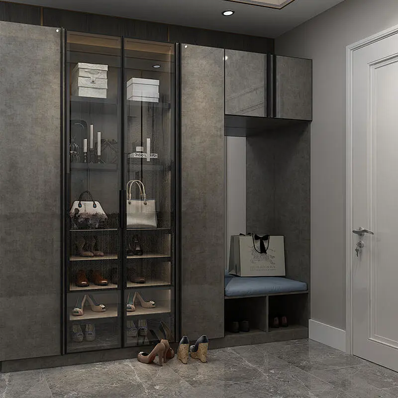 High Quality Modern Classic Beautiful Durable Wooden Entrance Cabinet   Item No. E008