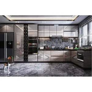High Quality Modern Design Luxury Custom Made Kitchen Cabinet  Item No. K0054