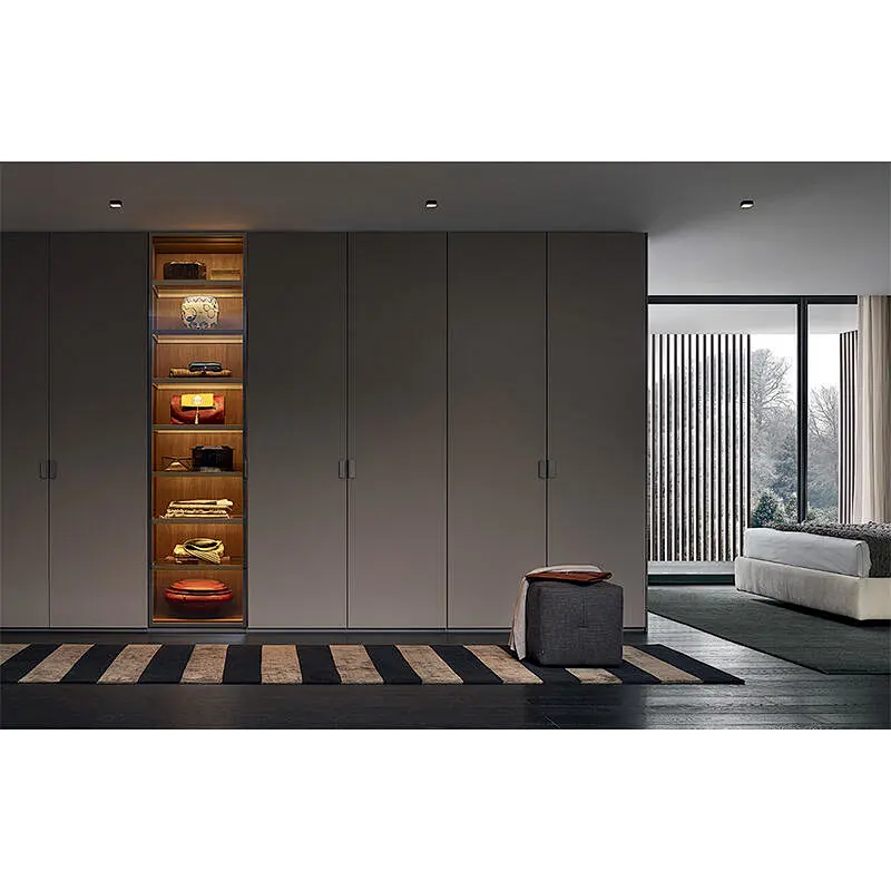 New Popular Modern Closet Wardrobe Storage Wooden Bedroom Big Wardrobe   Item No. B0029