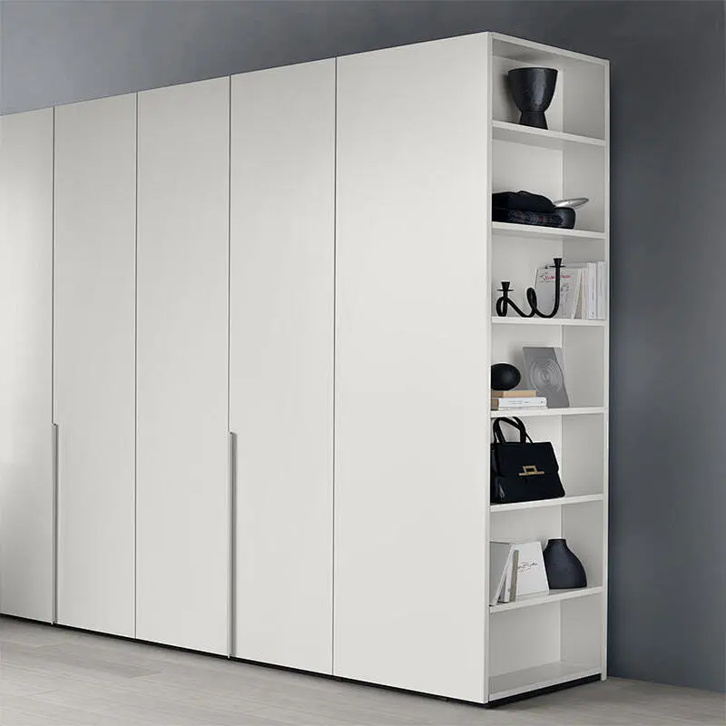 New Popular Modern Closet Wardrobe Storage Wooden Bedroom Big Wardrobe   Item No. B008