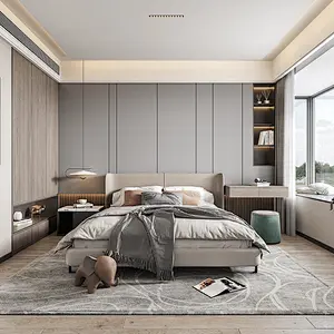 New Popular Modern Closet Wardrobe Storage Wooden Bedroom Big Wardrobe   Item No. B0024