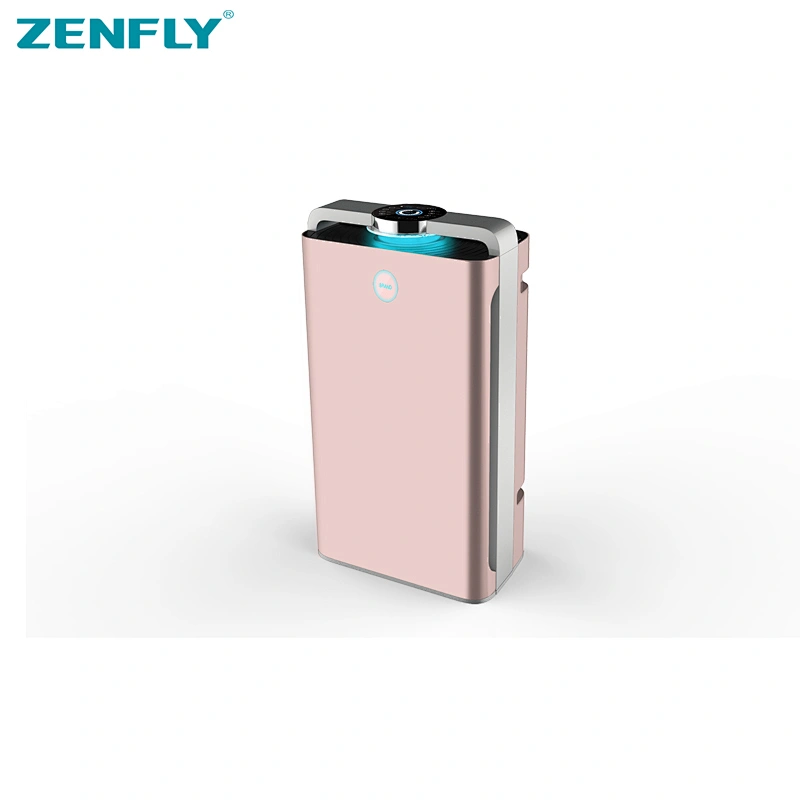 Zenfly water based air purifier multiple filter system,HEPA ionizer home air cleaner