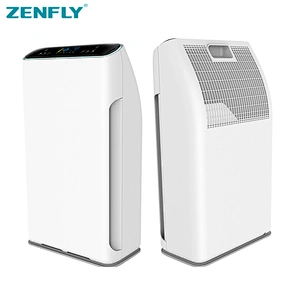 Intelligent Indoor Air purifier with HEPA filter UV light zenfly
