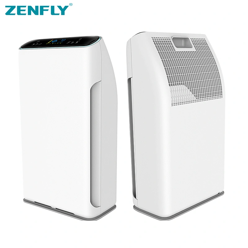 Intelligent Indoor Air purifier with HEPA filter UV light zenfly