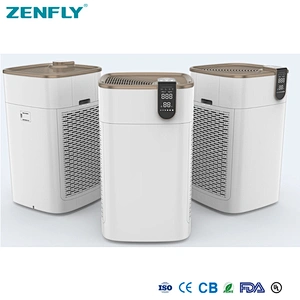 Zenfly oem air purifier with true HEPA filter UV and Ionizer