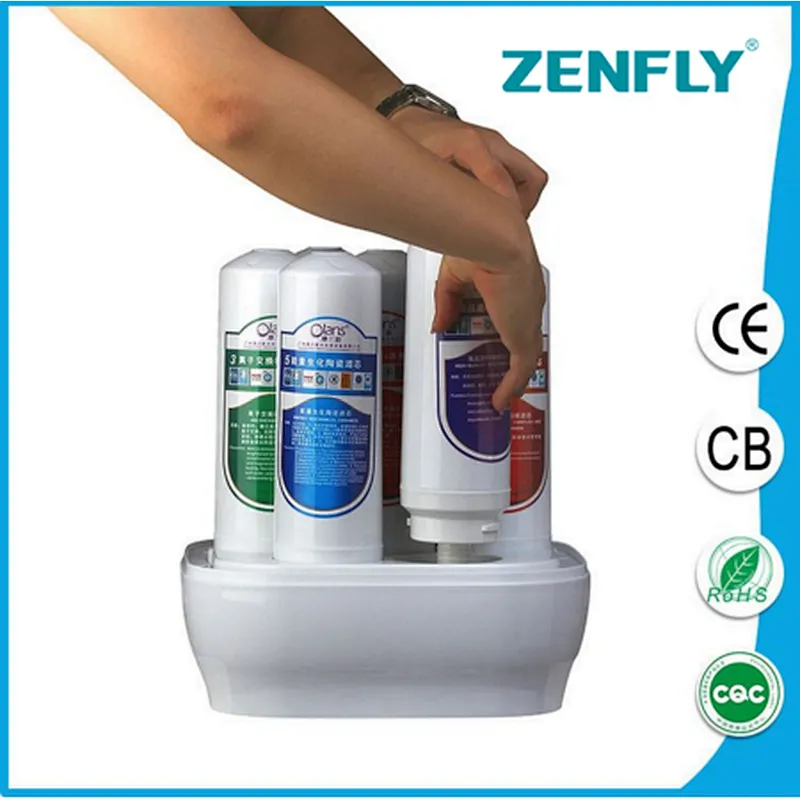 ZENFLY 2017 China Factory alkaline water filter Home Drinking Water Filter Water Purifier W01,also easy to use