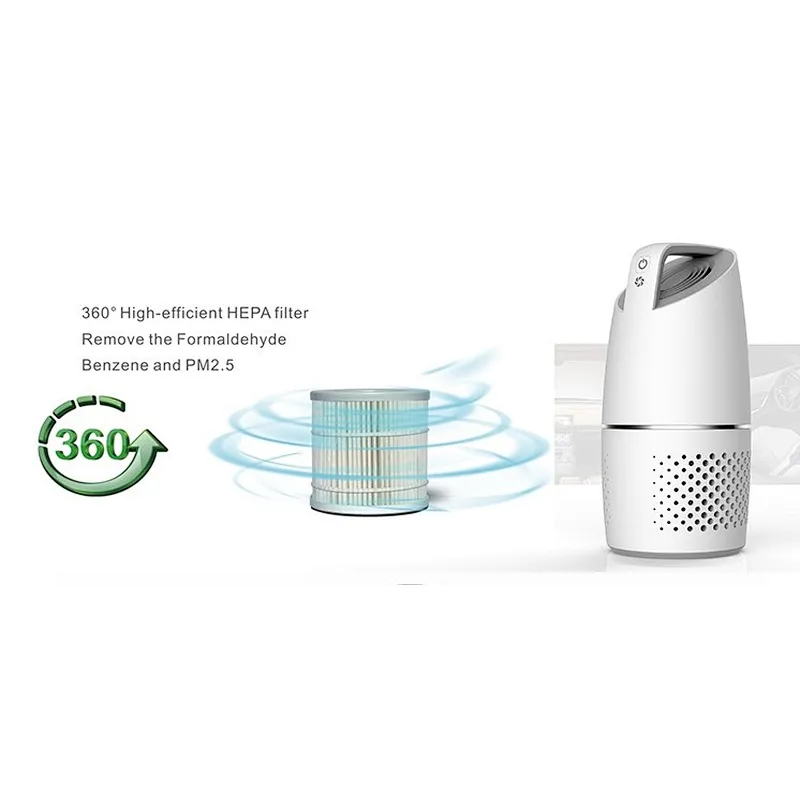 portable car ionize air purifier  air cleaner for car olansi