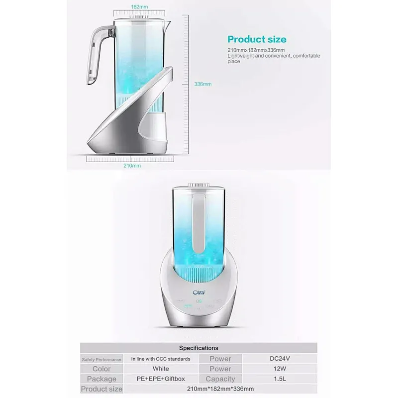 Hydrogen generator with korea PEM technology,Japan hydrogen rich water pithcer from guangzhou chna