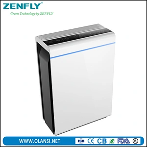 Zenfly Air Treatment Products Air purifier,UV ionizer home air cleaner,Aroma air purifier with light sensor and dust sensor