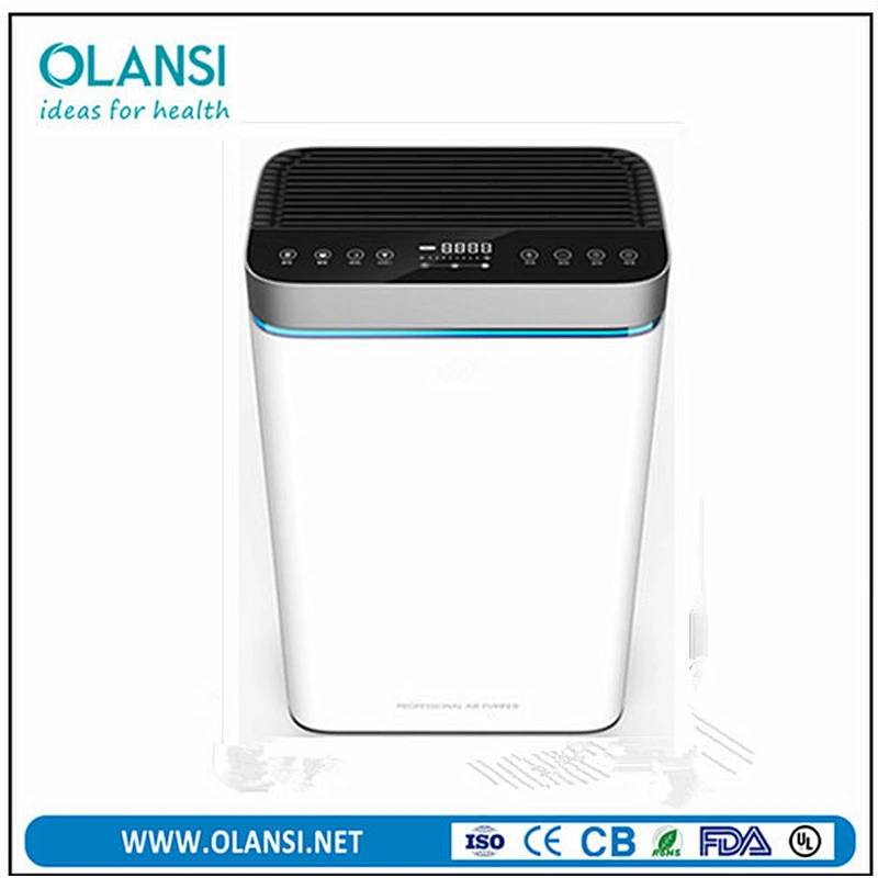 Zenfly Big room K08D air purifier with CADR 488M3/H, WIFI control air cleaner,Mobile/app HEPA ionizer home air purifier