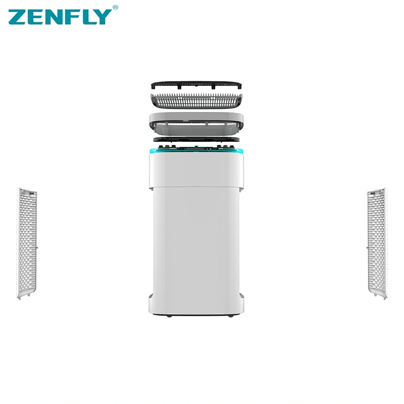 Super air purifier with PM2.5 display and double HEPA filter