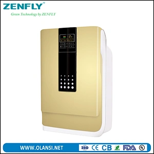 Zenfly wholesale small air purifier K01C,160M3/H CADR odor sensor air cleaner with AQI,hot sell air cleaner for Turkey