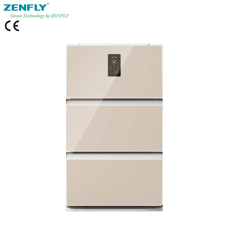 Air cleaner with ion generator light sensor ultra quiet China manufacturer zenfly