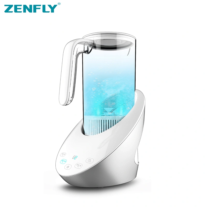 ZENFLY H3 hydrogen water pitcher Family Use Health Water Treatment Rich Hydrogen Water Maker/Machine From Shenzhen City