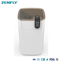 Zenfly oem air purifier with true HEPA filter UV and Ionizer