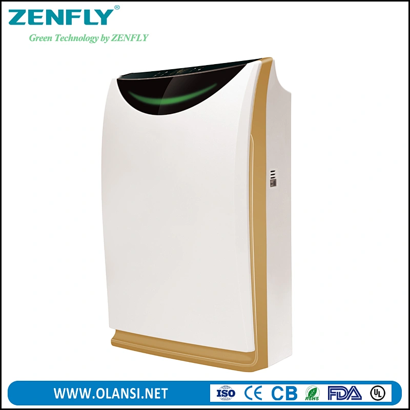 ZENFLY Air purifier Entry level OEM Support Factory Negative Ion Hepa filter air purifier