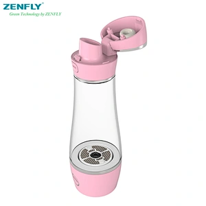 ZENFLY Portable Ionizer Type and hydrogen water generator Use hydrogen water bottle